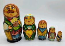 Bonecas russas pintadas à mão Matrioska Milimili conjunto com 5 2000 servidores familiares comprar usado  Enviando para Brazil