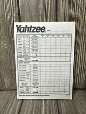 Original yahtzee score for sale  Marion