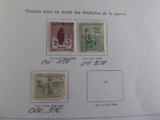 Timbres orphelins guerre d'occasion  Muzillac