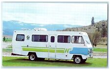 Cartão postal c1960's Winnebago Bus The Official '74 Motorhome Spokane Washington WA comprar usado  Enviando para Brazil