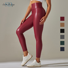Women leather leggings for sale  Shipping to Ireland