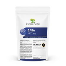 Usado, Tabletas de ácido aminobutírico gamma GABA 1000 mg alivia el estrés y la ansiedad segunda mano  Embacar hacia Argentina