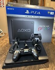 Sony PlayStation 4 Slim Days of Play Limited Edition 1TB Game consol with box, used for sale  Shipping to South Africa