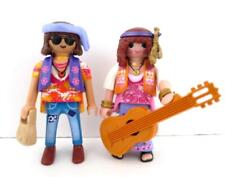 Bonecos Playmobil HIPPIE Flower Power Couple + GUITARRA 70025 Janis Joplin 9147, usado comprar usado  Enviando para Brazil