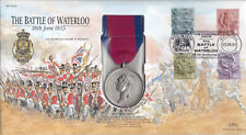 Battle waterloo medal for sale  Shipping to Ireland