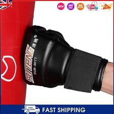 Used, Half Finger Fighting MMA Boxing Sports PU Leather Tiger Muay Thai Glove #C for sale  Shipping to South Africa