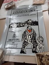 Manifesto mostra antonio usato  Genova