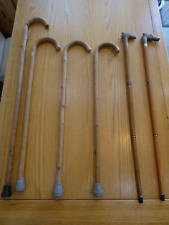 wooden walking sticks brass for sale  LIVERPOOL