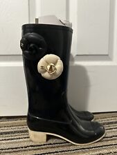chanel rain boots for sale  Jackson Heights
