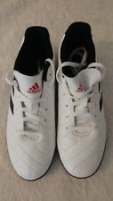 Worn adidas white for sale  LONDON