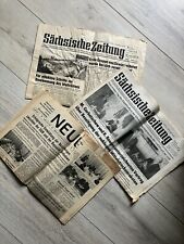 Alte tageszeitungen sächsisch gebraucht kaufen  Limbach-Oberfrohna