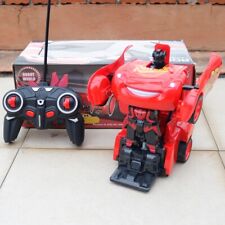Coche de radiocontrol Transform McQueen nuevo actualización robot deformado regalo de cumpleaños para niños 3 años+ segunda mano  Embacar hacia Argentina
