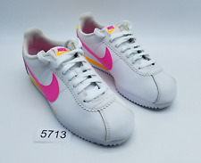 Usado, Tênis Nike Classic Cortez 'Spring Pack - Fúcsia' Feminino Tamanho 7.5 Branco comprar usado  Enviando para Brazil