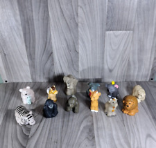 Usado, Enorme lote de 12 animales de zoológico de Little People precio de Mattel Fisher segunda mano  Embacar hacia Argentina