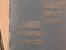 HEBREW UNIVERSITY, SKETCHES OF MOUNT SCOPUS BY RUTH LEVIN, 10 for sale  Shipping to South Africa
