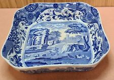 Vintage Copeland Spode Blue Italian  Serving Dish. for sale  PLYMOUTH