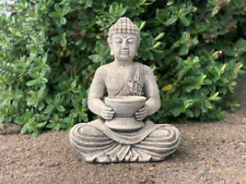 Stone sitting buddha for sale  DAGENHAM
