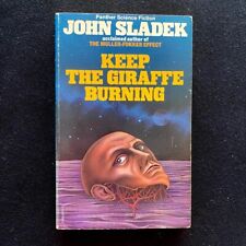 John Sladek - Keep The Giraffe Burning - Panther Granada Books - 1977 Esoteric segunda mano  Embacar hacia Argentina