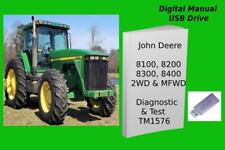 Manual de teste de diagnóstico para trator John Deere 8100 8200 8300 8400 2WD e MFWD comprar usado  Enviando para Brazil
