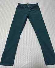 Pantaloni verdi jeans usato  Crema