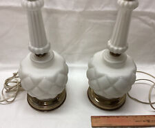 Pair vintage white for sale  Chicago