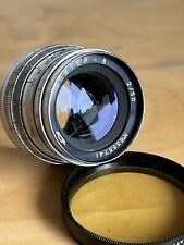 Używany, Rzadka edycja KMZ Portrait Jupiter 8 2/50mm M39 FED Zorki Leica RF obiektyw 6355741 na sprzedaż  PL