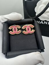 Chanel pink earrings for sale  Victorville