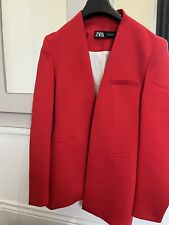Zara red blazer for sale  WHITLEY BAY