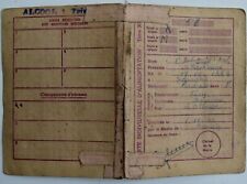 Ration card tickets d'occasion  Expédié en Belgium