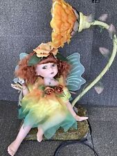 Lâmpada de boneca de porcelana Duck House Heirloom Venus Dionna Fairy 21" comprar usado  Enviando para Brazil