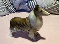 Vintage  LASSIE /Rough Collie Dog 8in wide x7 ins tall  "made in England"on base for sale  Shipping to South Africa