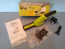 Garden Cordless Hand Hedge  Trimmer 2 in 1 Mini 3.6V Electric Grass edge Shears. for sale  Shipping to South Africa