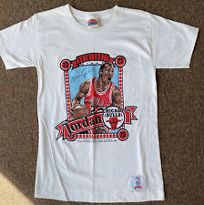 Camiseta Masculina Vintage Anos 90 Michael Jordan Chicago Bulls NUTMEG Mills Média Estado Perfeito comprar usado  Enviando para Brazil