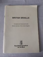 British braille royal for sale  BOURNEMOUTH