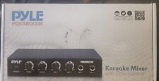 PYLE PDKRMX2M Karaoke Mixer + Echo Control System Very Good Condition  for sale  Shipping to South Africa