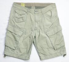 G-Star Raw Rovic Field Loose Bermuda Cargo Shorts mens size W36 XL khaki 81152C for sale  Shipping to South Africa
