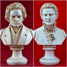 Beethoven E Mozart Bustos Estátua Grego Novo Frete Grátis-Rastreamento comprar usado  Enviando para Brazil