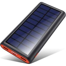 Carregador Powerbank 26800mah recarga solar rápida 2 portas USB Power Bank _ comprar usado  Enviando para Brazil