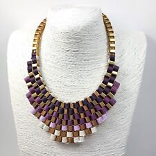 Statement bib necklace for sale  PRUDHOE