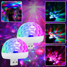 2x Car Bar Mini USB Disco Ball Interior DJ Party Light Colorful Sound Activated, käytetty myynnissä  Leverans till Finland