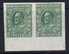 Newfoundland King George V #186c (Imperforate Pair)  See* na sprzedaż  Wysyłka do Poland