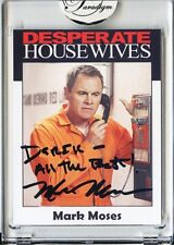 -Desperate Housewives- Mark Moses Signed/Autograph/Auto Certified TV Card for sale  Shipping to South Africa