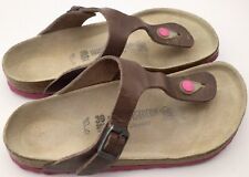 Birkenstock brown leather for sale  SOUTHAMPTON