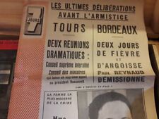 Rare hebdomadaire journal d'occasion  Heyrieux