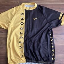 Livestrong cycling jersey for sale  STOKE-ON-TRENT