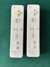 Usado, Lote 2 de controles remotos Motion Plus brancos fabricante de equipamento original Nintendo Wii comprar usado  Enviando para Brazil