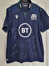 Scotland signed rugby for sale  TOWCESTER