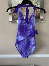 Purple swimsuit speedo for sale  BURY
