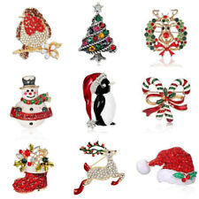 Christmas brooch badge for sale  STOCKPORT