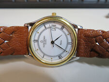 michel herbelin mens watch paris france swiss made gold plated for sale  Shipping to South Africa
